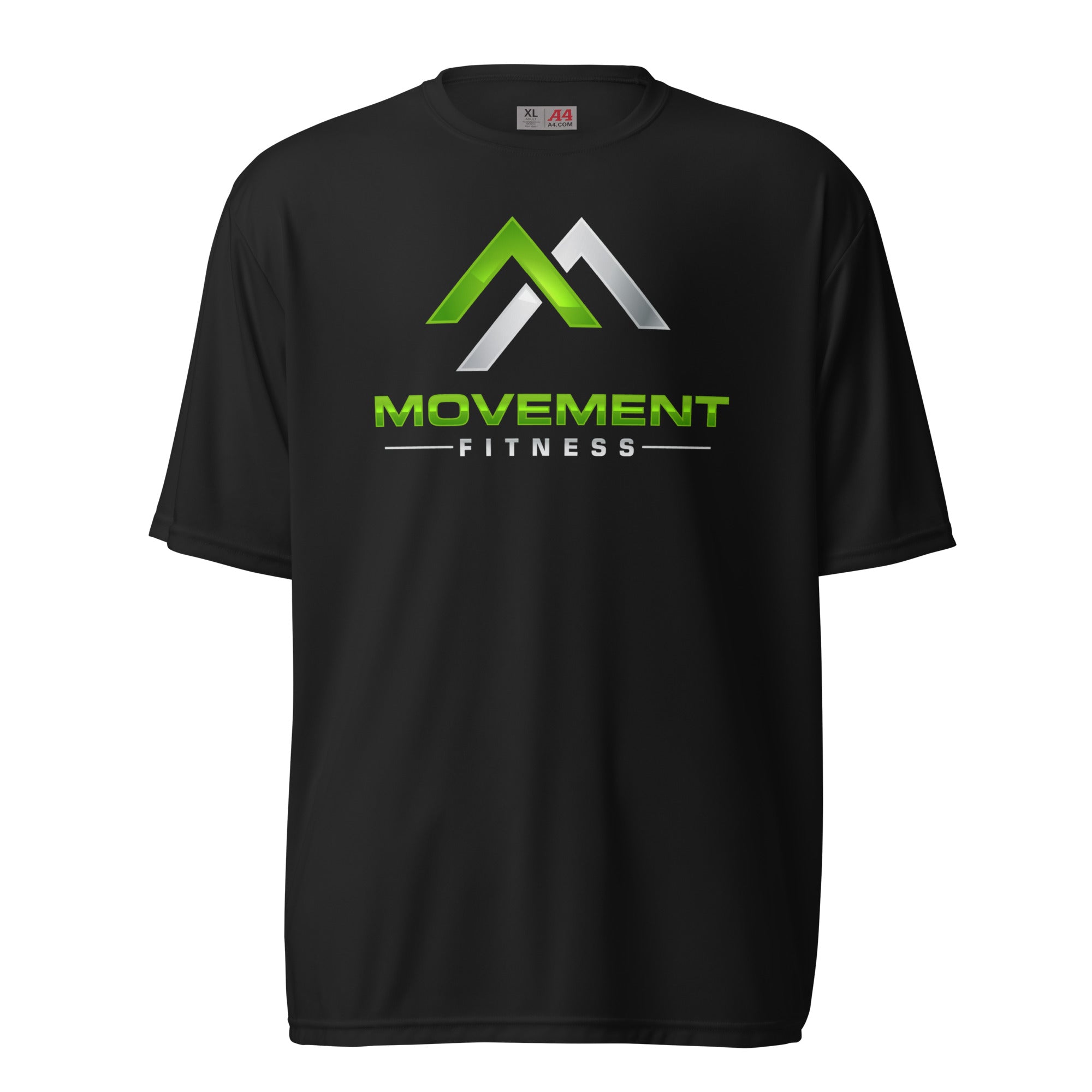 Movement Fitness Unisex performance crew neck t-shirt