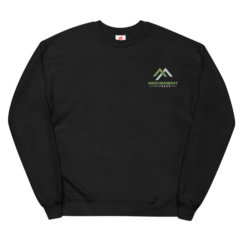 Embroidered Movement Unisex fleece sweatshirt